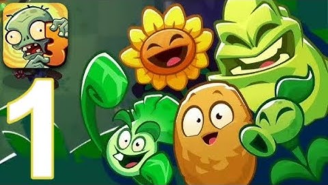 Plants Vs Zombies 3 - Gameplay Walkthrough Part 1 - Tutorial (IOS, Android)