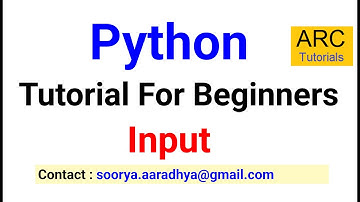 Python Tutorial for Beginners – Part 9: input() method explained | Python Project Tutorial #python