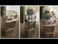 Dollar Tree DIY 💕Silver Mirrored End Table💕 Dollar Tree DIY 💕Silver Mirrored End Table💕
