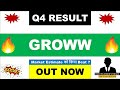 Groww Q4 Results 2026 | Groww Results Today | Groww Share Latest News 