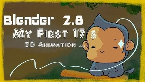 Blender 2.8 2D Animation Test