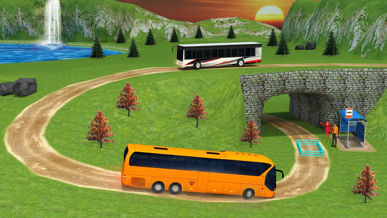 Offroad Bus Driving 3d - New Games 2020 MOD APK cover