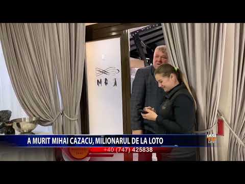 A MURIT MIHAI CAZACU, MILIONARUL DE LA LOTO