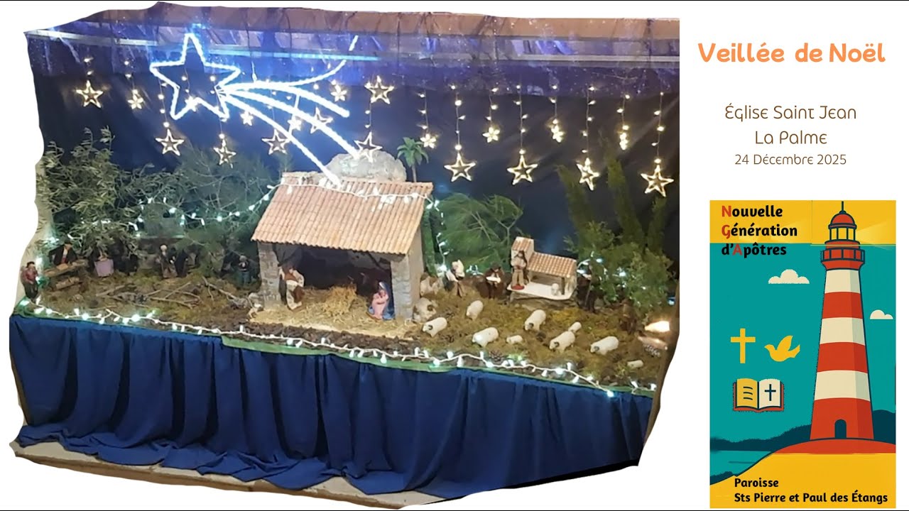 24 Décembre 2025 : Veillée de Noël à La Palme