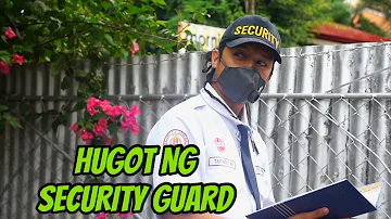 HUGOT NG SECURITYGUARD ( NASAKTAN DIN SILA) HAHA