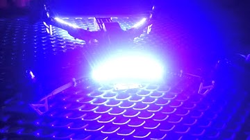 X-mode alien quadcopter: scanner lights