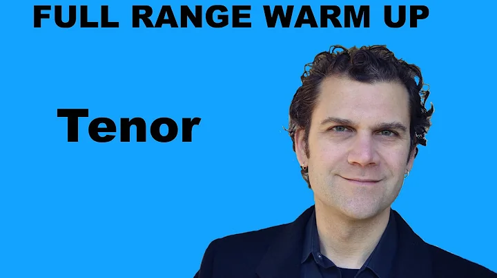 Singing Warm Up - Tenor Full Range