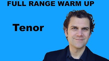 Singing Warm Up - Tenor Full Range
