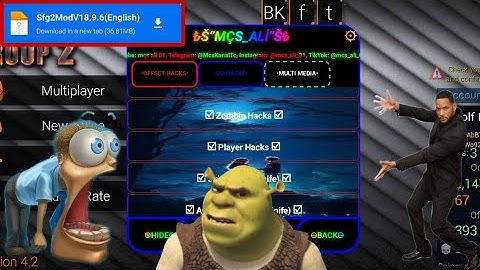 SFG2 MOD MENU | 💥🔥 SFG2 MOD V18.9.6 [ ENGLISH ] APK DOWNLOAD NOW ✅