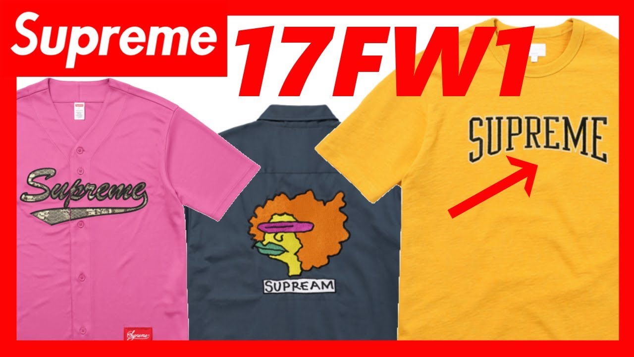 SUPREME 2017 FW WEEK 1 SHIRT シュプリーム /相互チャンネル登録 sub4sub - YouTube