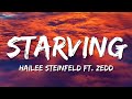 Hailee Steinfeld, Grey - Starving (Lyrics) ft. Zedd