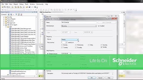 Configuring Recurring Trim Schedule for PME Database Without Archive | Schneider Electric Support