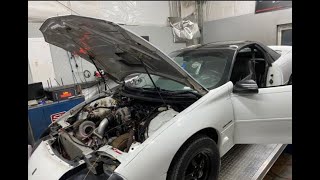 Brandon's GT35 Twin Turbo LS 5.3 Sloppy Stage 2 Cam Dyno