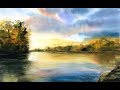 Lake Painting Watercolor Demonstration