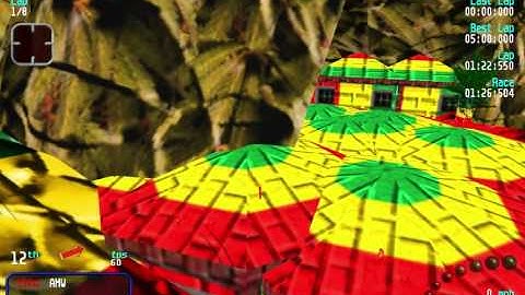 Re-Volt Custom Track Canyon by Gilou68, Track View