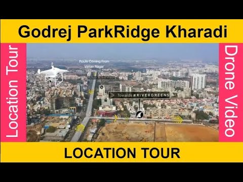 Godrej Parkridge Manjari | Actual Location Tour | Godrej Kharadi Pune