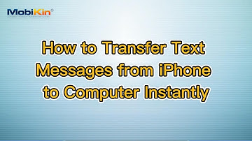 How to Transfer Text Messages from iPhone to Computer Instantly?