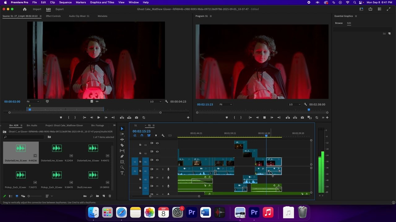 Unit 3.9 - Editing w/ Adobe Premiere - Intro - ADR