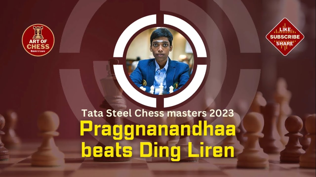 Tata Steel Chess: Praggnanandhaa takes slender lead