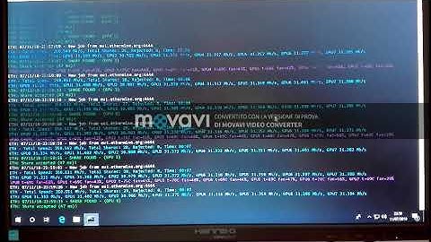 Video Mining Rig Ethereum 8 GPU RX 580 8GB 250mh/s