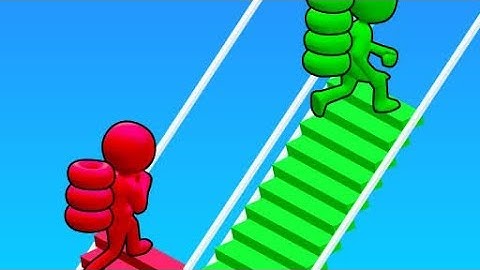 Bridge Race game - All levels gameplay Android, ios - Level 8 to 18