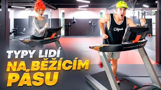 TYPY LIDÍ NA BĚŽÍCÍM PÁSE🏃🏽‍♀️‍➡️🏃🏽‍♂️‍➡️| SKETCH