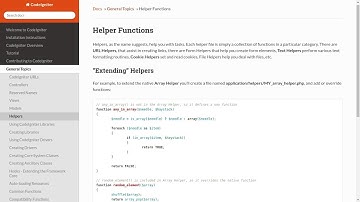 Perbedaan Library dan Helper pada CodeIgniter [7] {Bonus}