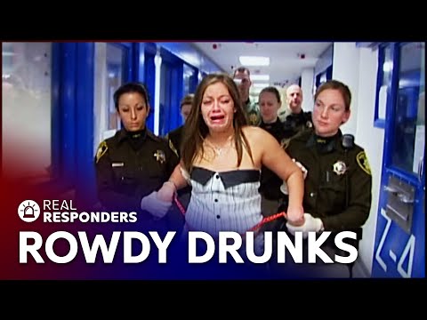 Throwing Uncooperative Rich Ladies And Rowdy Drunks Into Isolation | Jail | Real Responders