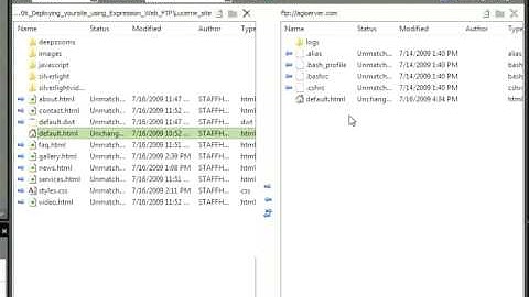 Using Expression Web 3 Publishing Features