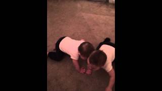 Identical Twin Boys Love Bath Time