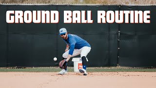 Dansby Swanson's GROUND BALL ROUTINE