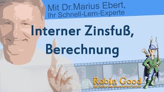 Interner Zinsfuß, Berechnung