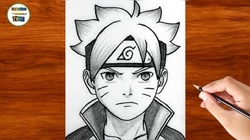 How to Draw Boruto Uzumaki – Easy Step-by-Step Anime Drawing Tutorial
