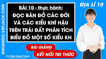 Địa lí lớp 10 Bài 10: Đọc bản đồ các đới và các kiểu khí hậu trên Trái Đất | Kết nối tri thức