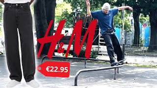 BEST Affordable Pants for Skating?  H&M Baggy Fit Review