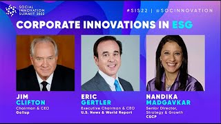 Social Innovation Summit 2022 | Corporate Innovations in ESG