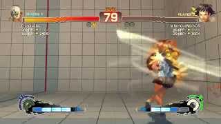 USF4: Chakotay15 (El Fuerte) vs InfamousMark05 (Makoto) OTG x3 Stun Combo