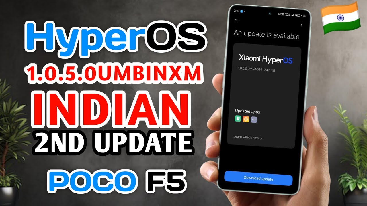 How to get Xiaomi HyperOS 1.0.1 update for POCO F5 PRO? Steps below :  r/PocoPhones