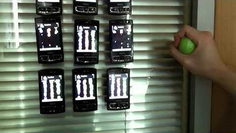Gesture Controlled Ambient Phone Display