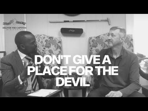 Don't Give A Place For The Devil | April 5, 2023 | Live with Shawn Parnell