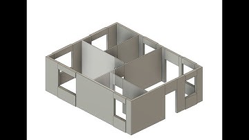 Fusion 360: Creating 3D Floor Plans & Parameters