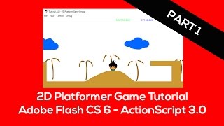 Adobe Flash ActionScript 3.0 - 2D Platform Game - Game Framework - Part 1 Adobe Flash ActionScript 3.0 - 2D Platform Game - Game Framework - Part 1