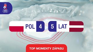 POĽSKO vs. LOTYŠSKO | 4:5pp | IIHF Majstrovstvá sveta 2024 - Highlighty zápasu