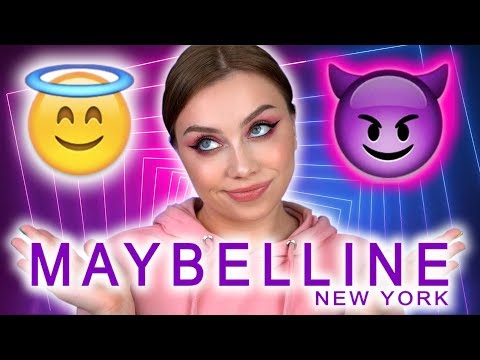 ЭТО ЛУЧШЕЕ У MAYBELLINE? ОБЗОР И МАКИЯЖ КОСМЕТИКОЙ МЕЙБЕЛЛИН