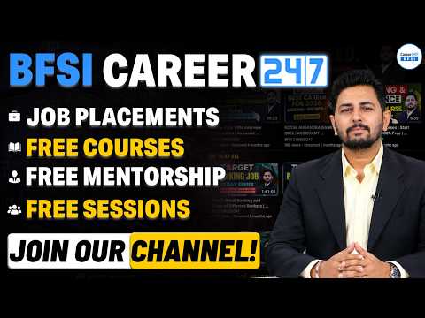 BFSI Career247 | 1000+ Job Placements | Banking Job | Free Courses | Free Mentorship | Career Growth
