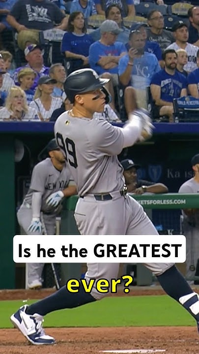 AARON JUDGE IS MAKING HISTORY - YouTube