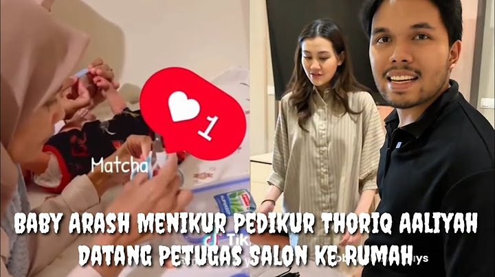 Baby Arash Medicure Pedicure Thoriq Aaliyah Brings Salon Staff to Home @ Lisazubaidi
