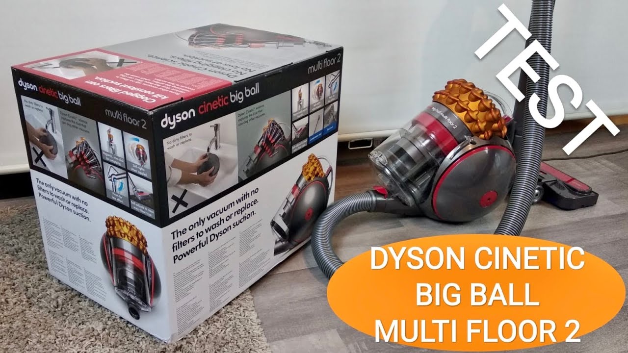 Dyson Cinetic Big Ball Multi 2 - Test Review Unboxing - YouTube