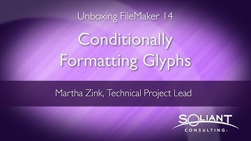 Unboxing FileMaker 14: Conditionally Formatting Glyphs