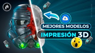 👑10 MEJORES paginas para DESCARGAR modelos IMPRESION 3D 👉 Que puedes IMPRIMIR en una IMPRESORA 3D🚀